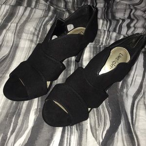 Limelight black high heels
